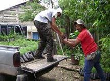 Picture of Lake Atitlan Workers