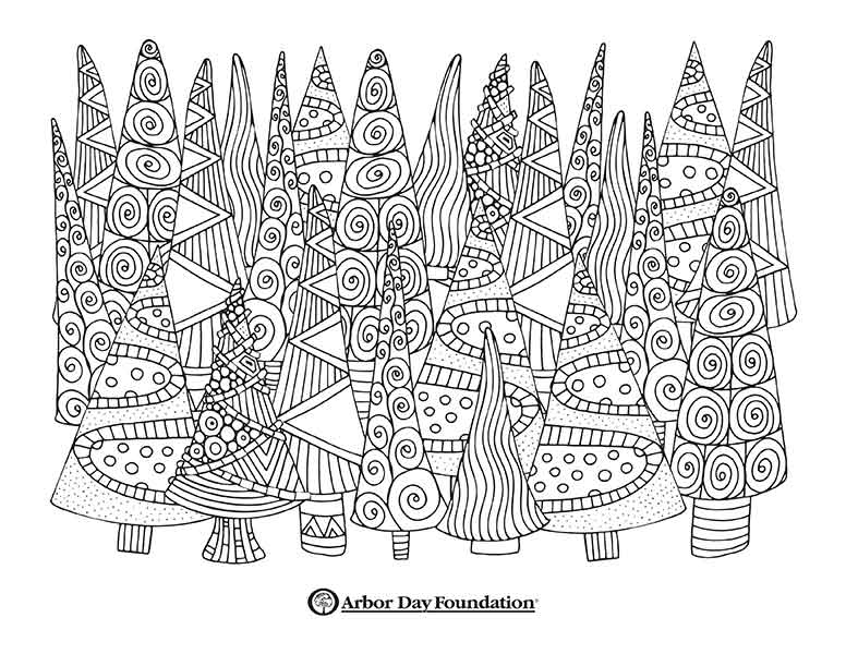 Download Coloring Pages at arborday.org