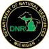 Michigan Department of Natural Resources logo.