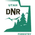 Utah DNR Forestry logo.