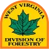 West Virginia Division of Forestry logo.