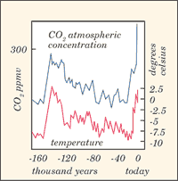 CO2 atmospheric concentration